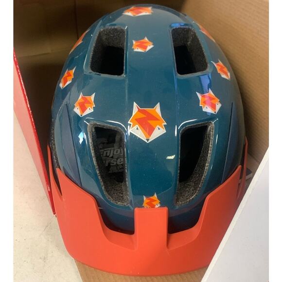 LAZER Lil Gekko Kids Lightweight Bike Helmet Unisex Head Protection w Visor - Picture 2 of 10